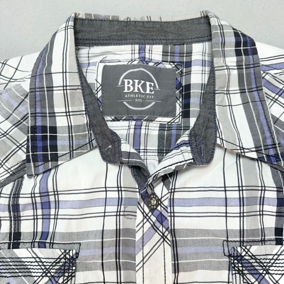 BKE Other - BKE Athletic Fit Plaid Button Up Shirt Casual‎ XXL, Fashion, Preppy, Work